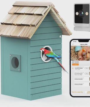 Slim Vogelhuisje met Camera: Slimme Nestkast met Bewegingsdetectie & App