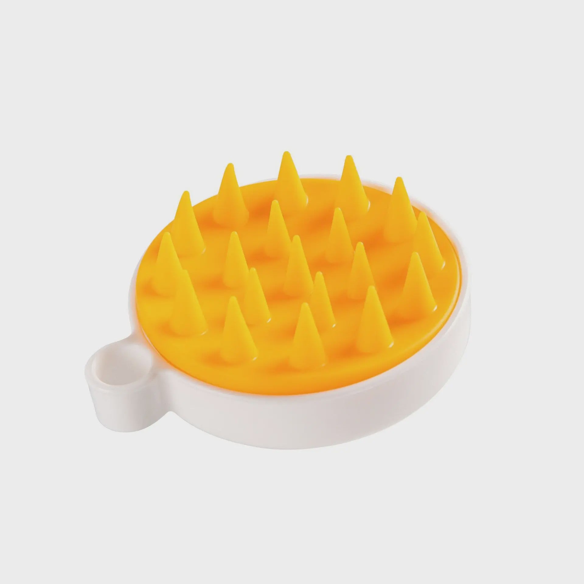 Zachte Siliconen Hoofdhuid Massager Borstel - Voor Grondige Reiniging en Ontspanning