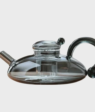 Luxe Glazen Theepot Set - Britse Stijl, Hittebestendig & Gezond