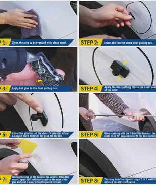 Professionele PDR Kit: Deuk Verwijderen zonder Lakbeschadiging - Complete Set