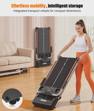KeHot Opvouwbare Loopband met Bluetooth APP, 1-12 km/u, Incline, 125kg Capaciteit