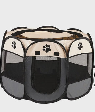 Draagbare Opvouwbare Pet Tent - Octagonale Puppy Kennel & Kattenren