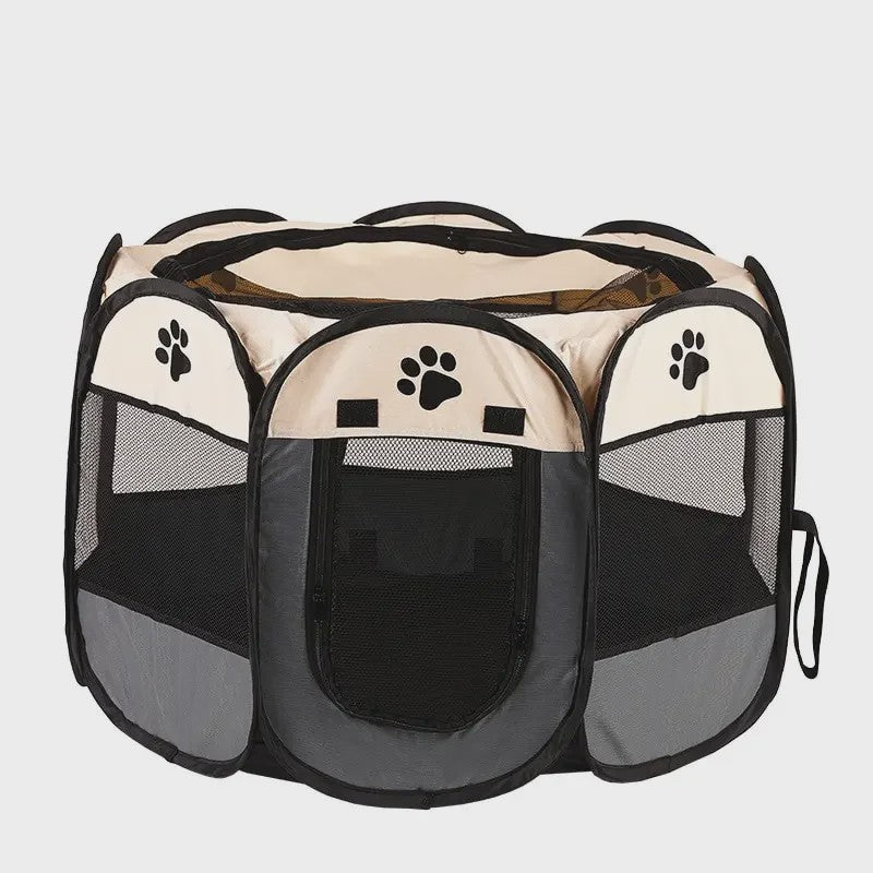 Draagbare Opvouwbare Pet Tent - Octagonale Puppy Kennel & Kattenren