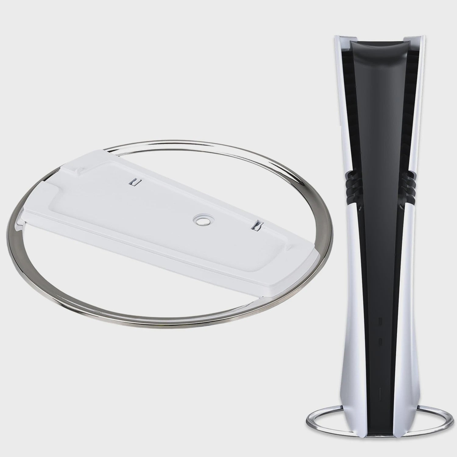 Verticale Standaard voor PS5, PS5 Pro & PS5 Slim - Zwart, Ruimtebesparend & Stabiel