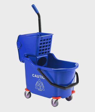 Professionele Dweilemmer met Wringer en Wielen - 32L Capaciteit