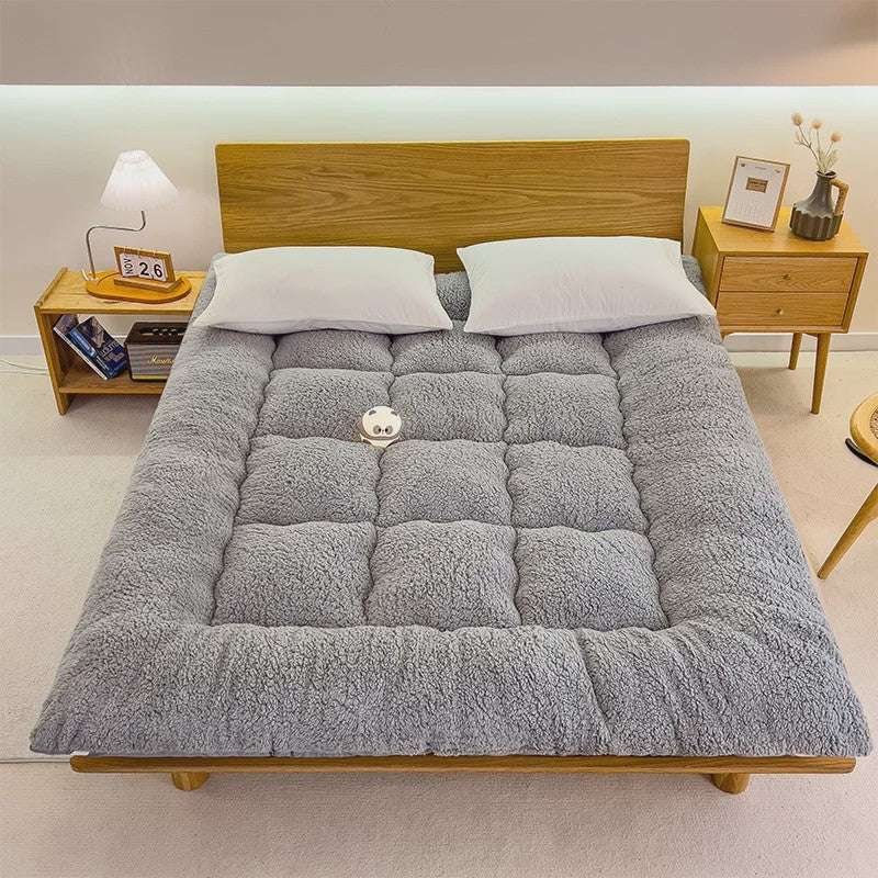 Luxe Lamsvel Matras Topper - Extra Zacht & Warm - Geschikt voor Slaapzaal & Thuis