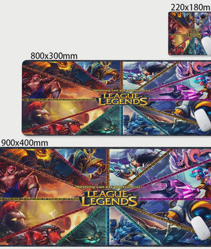 League of Legends XXL Gaming Muismat - Anti-slip Bureau Mat voor PC & Laptop