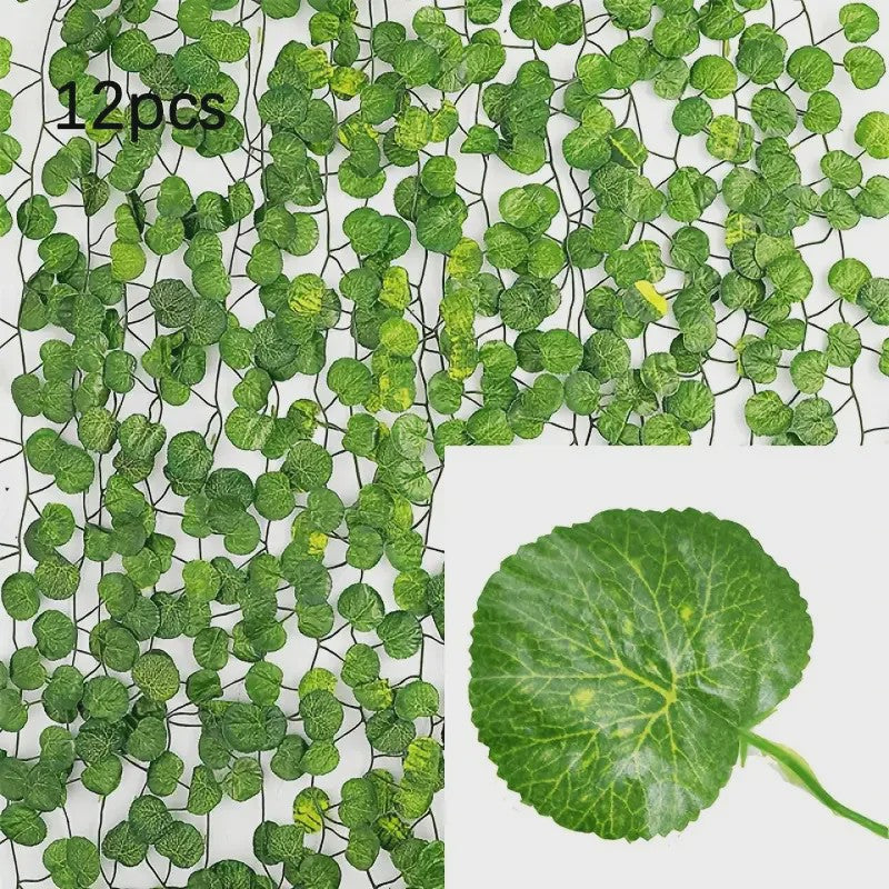 Kunstmatige Klimop Slinger - Groene Nep Plant voor Tuin, Muur, Bruiloft & Feest Decoratie