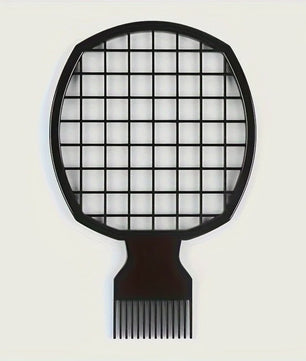 Afro Twist Haar Kam - Duurzame Grid Mesh Styling Tool voor Krullend en Kroeshaar