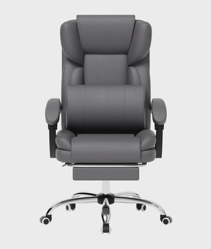 Ergonomische Bureaustoel met Voetensteun en Rugondersteuning - Comfortabel Thuiswerken en Gamen