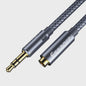 Essager 3.5mm Audio Verlengkabel - Hoge Kwaliteit Aux Kabel voor Koptelefoon & Speaker