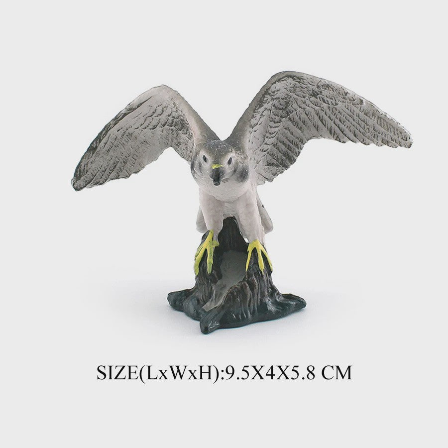 Realistische Roofvogel Figuren Set: Adelaar, Gier & Secretarisvogel - Educatief Speelgoed