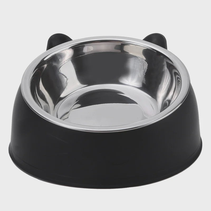 Verhoogde RVS Kattenbak & Voerbak - Kantelbaar Design voor Puppy, Kitten & Hond