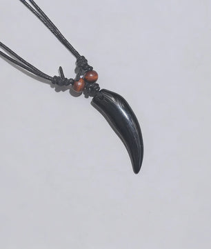 Handgemaakte Wolfstand Ketting - Uniek Hanger Sieraad voor Mannen & Vrouwen