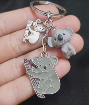 Schattige Koala Sleutelhanger - Uniek Dieren Pendentief voor Dames en Heren