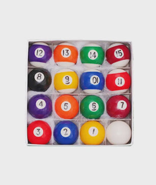Set Billardballen voor Kinderen - 25mm Kleine Pool & Snooker Ballen