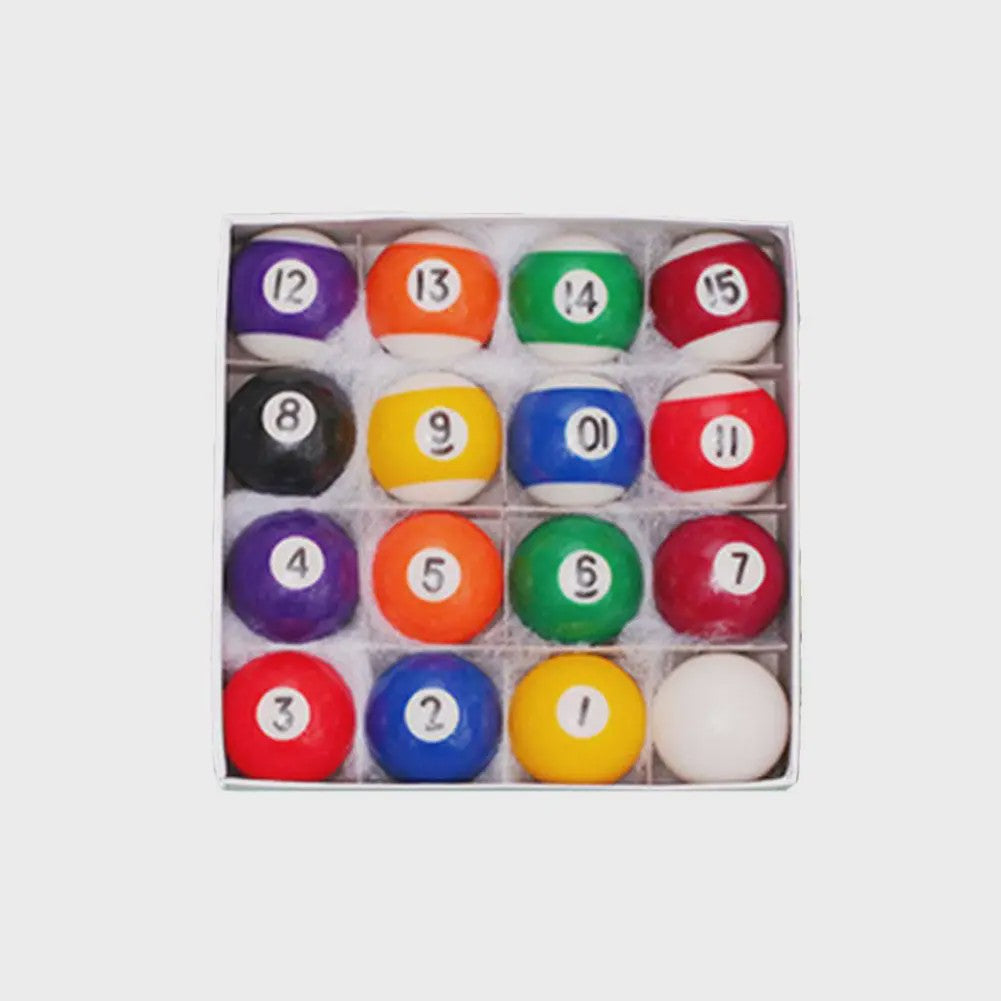 Set Billardballen voor Kinderen - 25mm Kleine Pool & Snooker Ballen