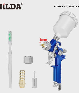 HILDA H2000 HVLP Mini Verfspuitpistool - Compact & Efficiënt