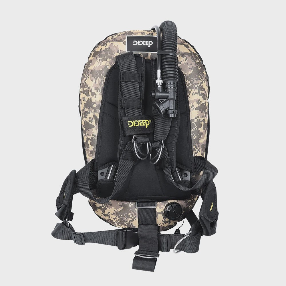 DIDEEP Professionele Duik BCD - Drijvingscontroleapparaat met Donut Design en Hoge-sterkte Nylon