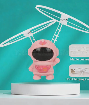 Zwevende Astronaut Drone met LED-verlichting - Interactief Vliegend Speelgoed voor Kinderen