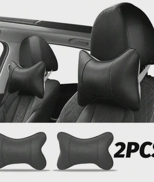 Comfortabele Neksteun Auto Hoofdsteun Kussen - Ademend Mesh Ontwerp