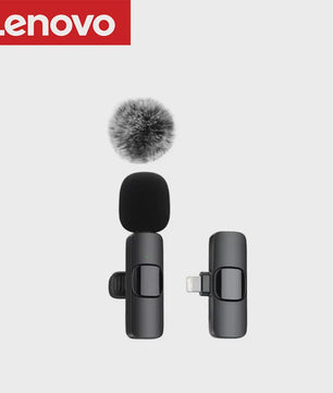 Draadloze Lavalier Microfoon - Mini Draagbaar voor iPhone & Android
