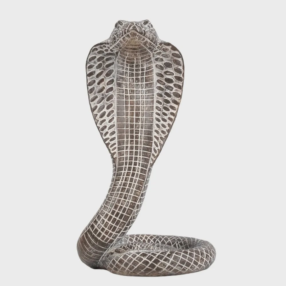 Levensechte Cobra Model Figuur - Hars Ornament voor Kinderen & Decoratie