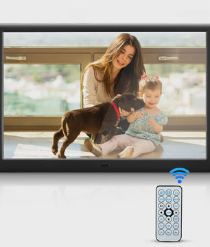 10 Inch Digital Photo Frame Electronic 1920*1080IPS/Music/Video Player/Calendar/Alarm USB Or SD Card With Remote Control
