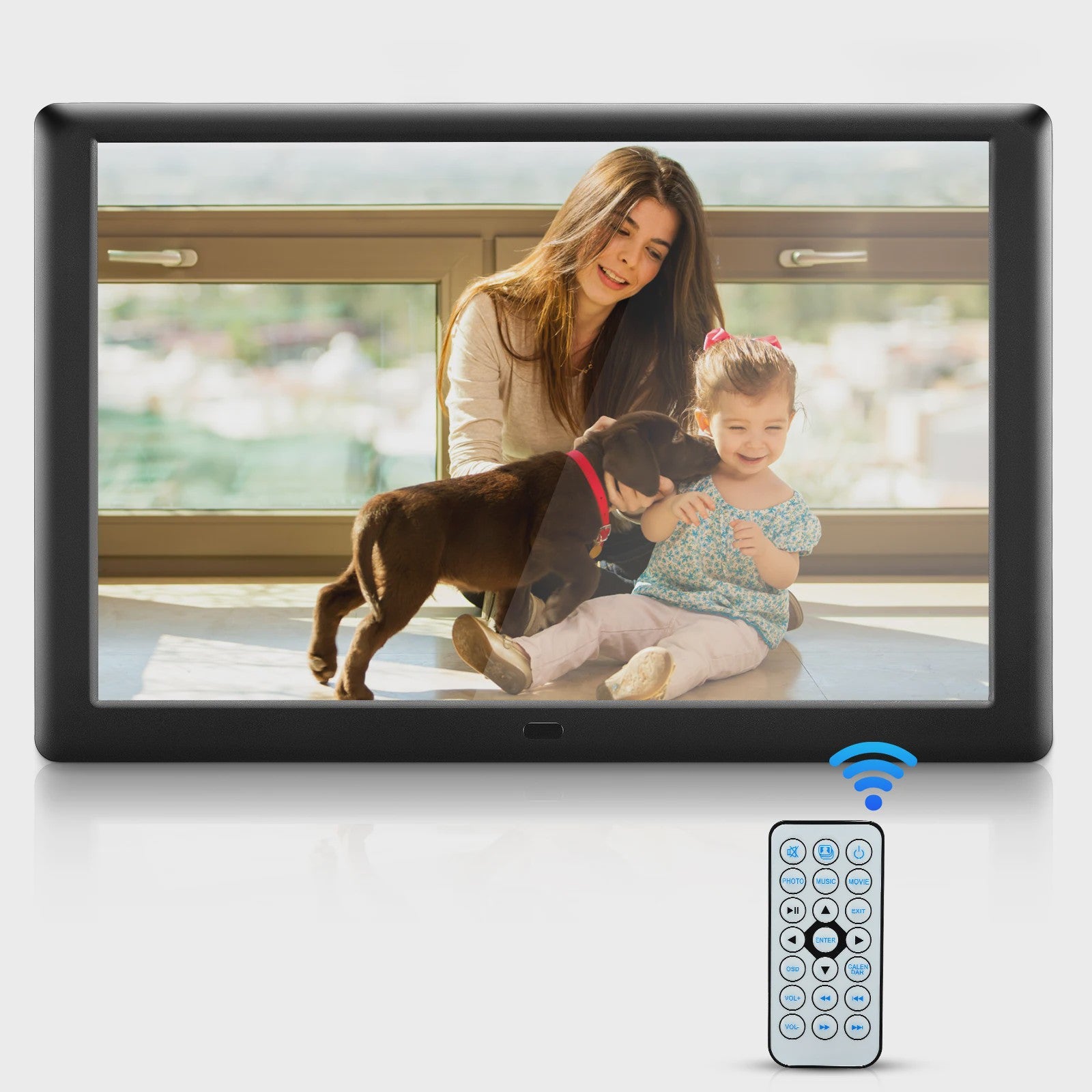 10 Inch Digital Photo Frame Electronic 1920*1080IPS/Music/Video Player/Calendar/Alarm USB Or SD Card With Remote Control