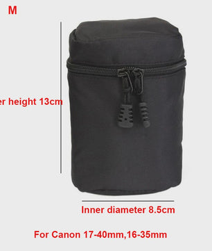 Draagbare Cameratas voor Lenzen - Beschermende Pouch voor DSLR/Mirrorless Camera Accessoires
