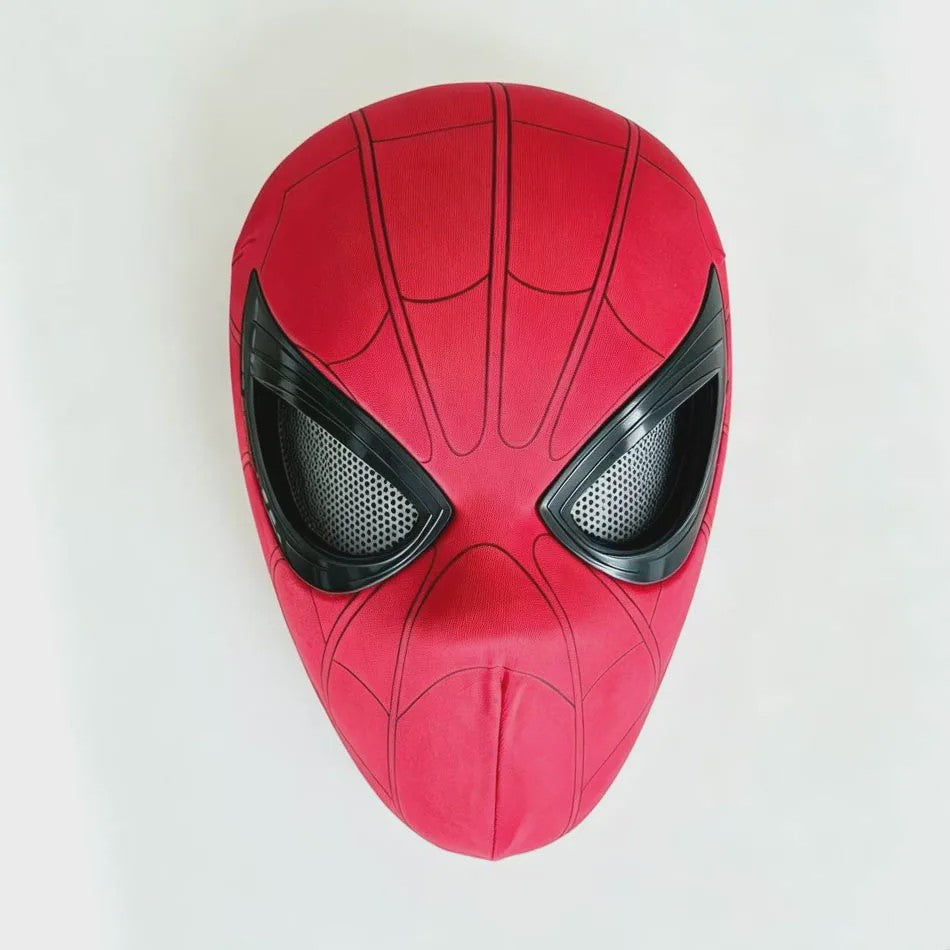 Spider-Man Cosplay Masker met Knipperende Ogen - Ademend & Comfortabel