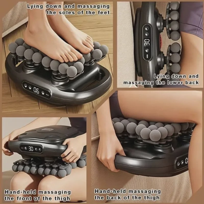 Draadloze Massage Gun met 42 Kopper, 9 standen & Intensiteiten voor Spierpijn Verlichting