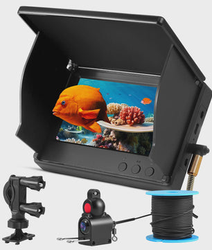 Waterdichte Onderwater Viscamera met 4.3" Kleurenscherm en Nachtzicht