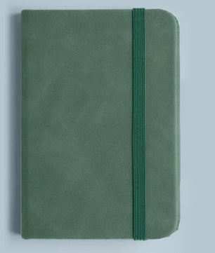 Compact A7 Notitieboekje met PU Cover - Mini Memo Pad voor Onderweg