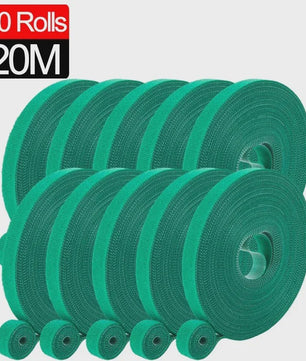 20 Meter Herbruikbare Plantenband - Verstelbare Nylon Tuinband voor Plantensteun