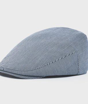 Heren Katoenen Zomer Pet - Ivy Gatsby Stijl Flat Cap