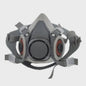 Industrieel Halfgelaatsmasker met Goggles en Filters voor Verf, Chemische Dampen en Stof