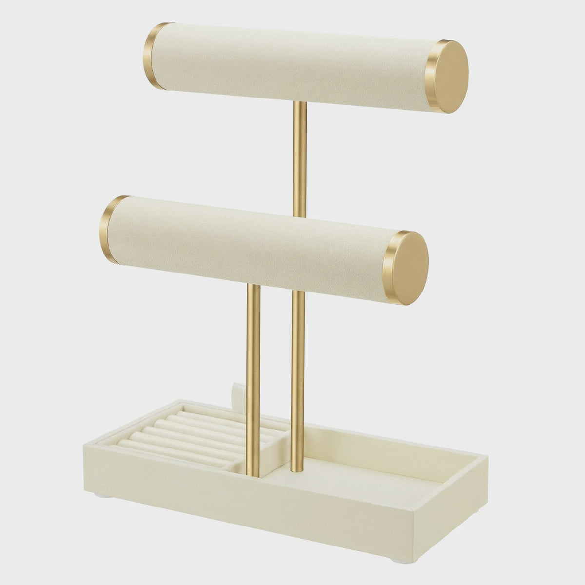 SONGMICS Sieraden Organizer met 3 etages en fluwelen afwerking