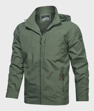 Waterdichte Heren Outdoor Jas - Ademend & Winddicht voor Camping, Vissen en Wandelen