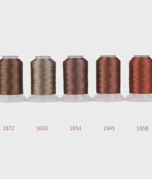 80 Kleuren Premium Polyester Borduurzijde Set - 500M Spoelen voor Huisborduurmachines