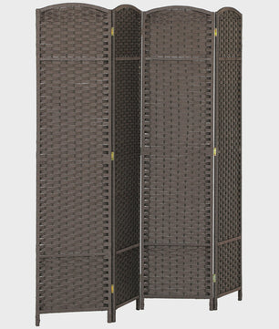 Stijlvol 4-delig Vouwbaar Kamerscherm - 160x170 cm - Creëer Sfeer en Privacy