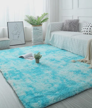 Luxe Witte Pluizige Vloerkleed - Zacht & Antislip voor Woonkamer & Slaapkamer