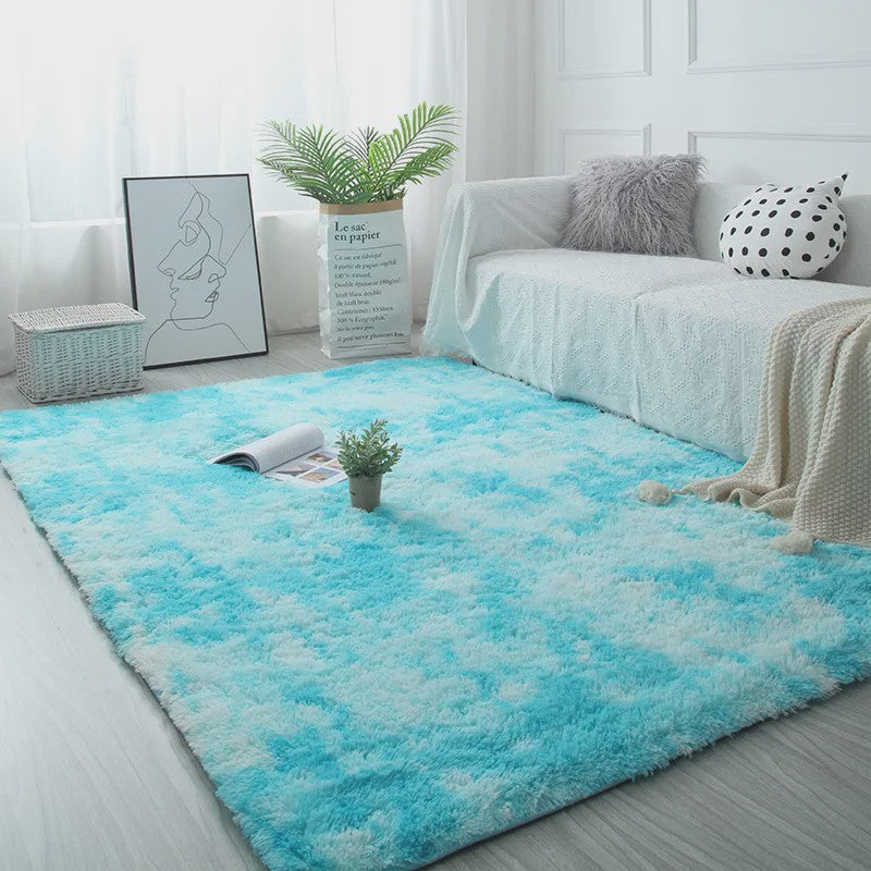 Luxe Witte Pluizige Vloerkleed - Zacht & Antislip voor Woonkamer & Slaapkamer