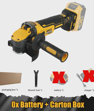 DEWALT DCG409 Haakse Slijper 20V Brushless Snoerloos 125mm - Krachtige Polijstmachine