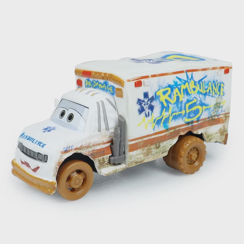 Disney Cars Speelgoed Auto's & Tractoren Set - Lightning McQueen, Cruz Ramirez & Meer