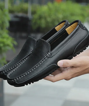 Luxe Leren Heren Moccasins - Ademend, Comfortabel & Stijlvol