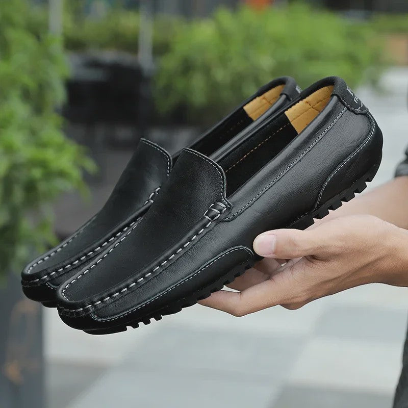 Luxe Leren Heren Moccasins - Ademend, Comfortabel & Stijlvol