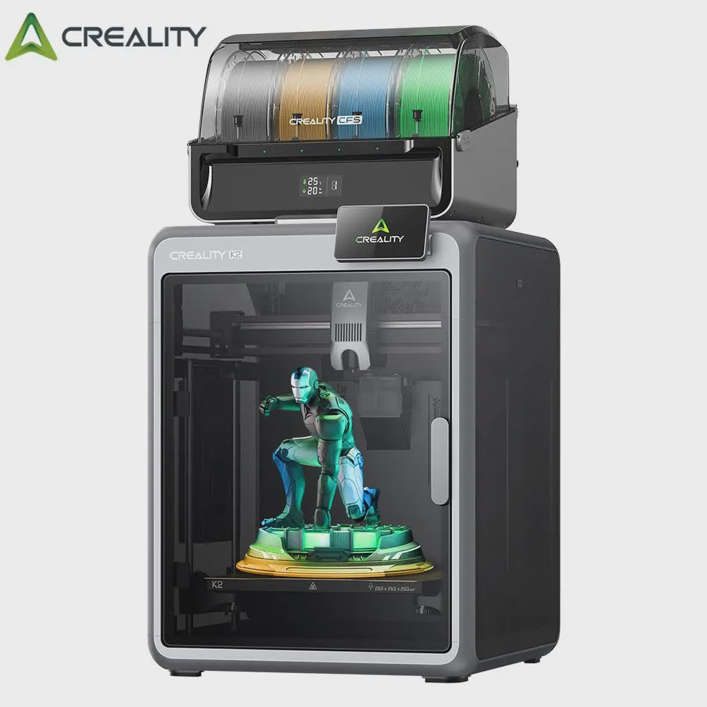Creality K2 Combo 3D Printer: Multi-Color, 600mm/s Snelheid, Zelfnivellerend, AI Camera