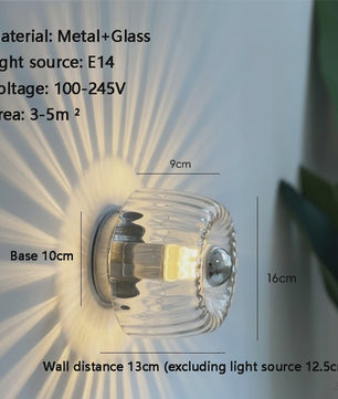 Moderne LED Plafondlamp Glas - Bauhaus Stijl, Retro Design voor Woonkamer, Hal & Corridor