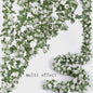 250cm Kunst Rozen Slir met Bladeren - Decoratieve Slir voor Bruiloft, Huis & Tuin